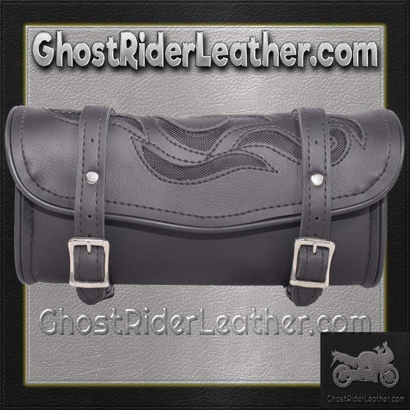 Flame PVC Motorcycle Tool Bag - Fork Bag 10 or 12 Inch - SKU TB-FLAME-DL - Image 5