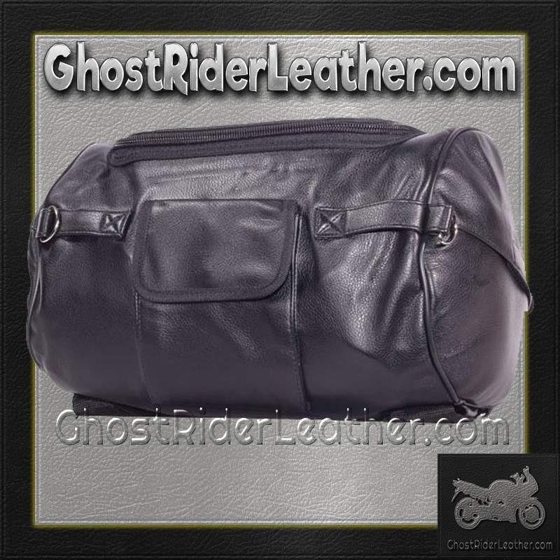 Motorcycle Sissy Bar Duffle Bag - Biker Gear Bags - SKU SB74-DL - Image 5
