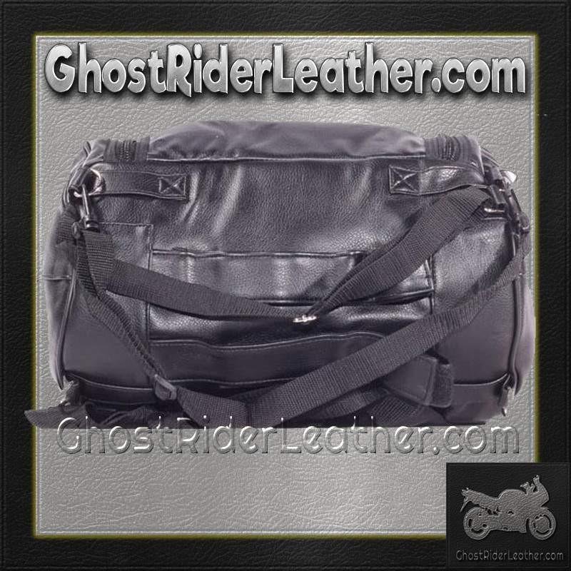 Motorcycle Sissy Bar Duffle Bag - Biker Gear Bags - SKU SB74-DL - Image 6
