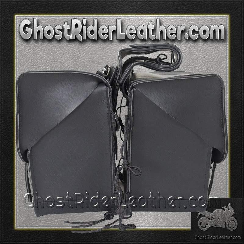 Saddlebags - PVC - Gun Pockets - Motorcycle Luggage - SD4090-NS-PV-DL - Image 8