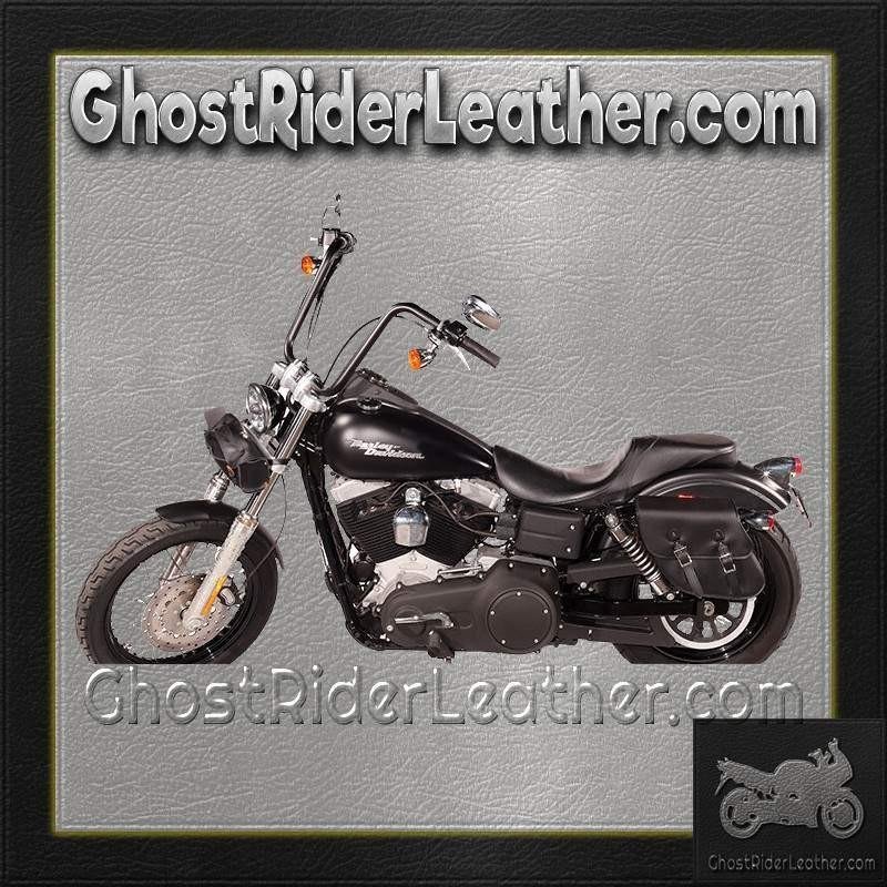 Swing Arm Bag - PVC - Right - Studs - Motorcycle Storage - SD4093-STUD-SOLO-DL - Image 10