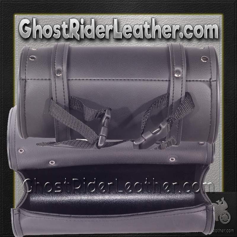 Motorcycle Tool Bag - PVC - Fork Bag - Studs and Concho - 10 or 12 Inch - TB3004-DL - Image 6