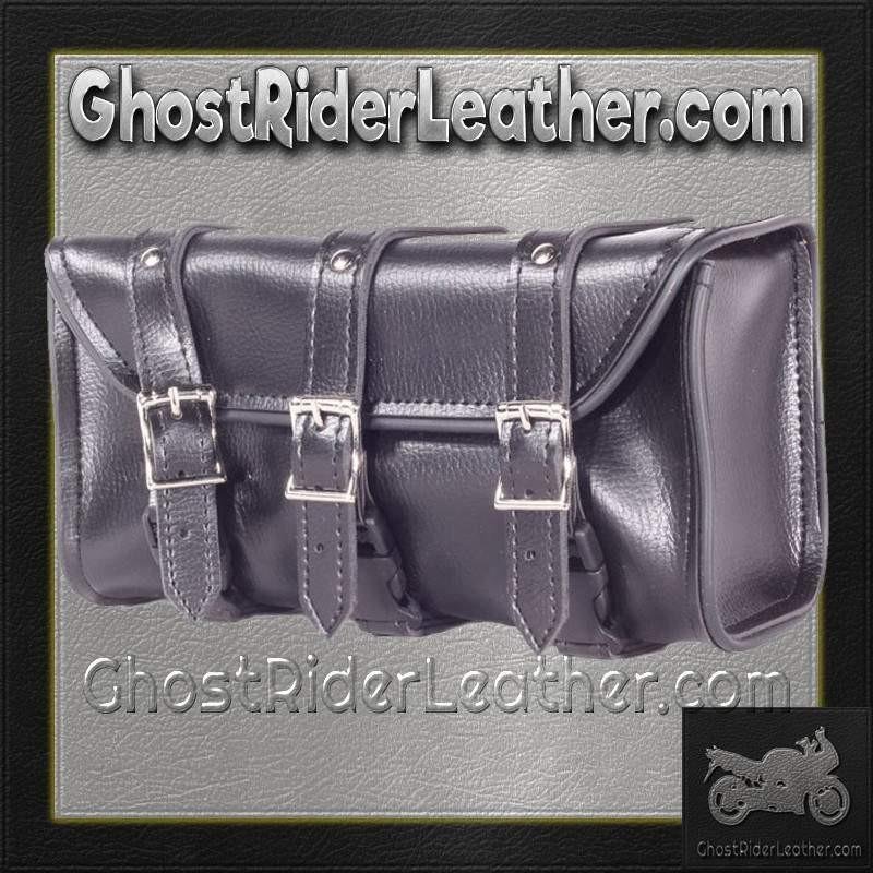 Motorcycle Tool Bag - PVC - Fork Bag with 3 Straps - 9 or 12 Inch - TB3009-DL - Image 5
