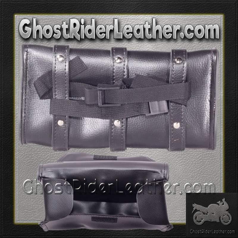 Motorcycle Tool Bag - PVC - Fork Bag with 3 Straps - 9 or 12 Inch - TB3009-DL - Image 6