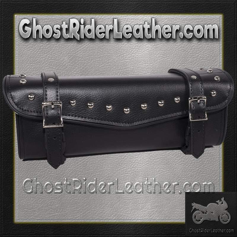 Motorcycle Tool Bag - PVC - Studded - Fork Bag - 9 Inch - TB3033-9-DL - Image 5
