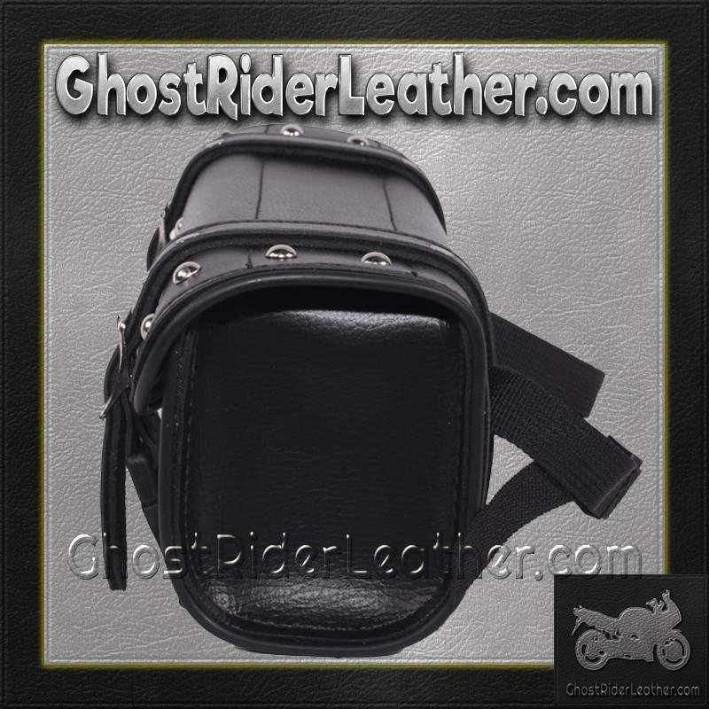 Motorcycle Tool Bag - PVC - Studded - Fork Bag - 9 Inch - TB3033-9-DL - Image 7