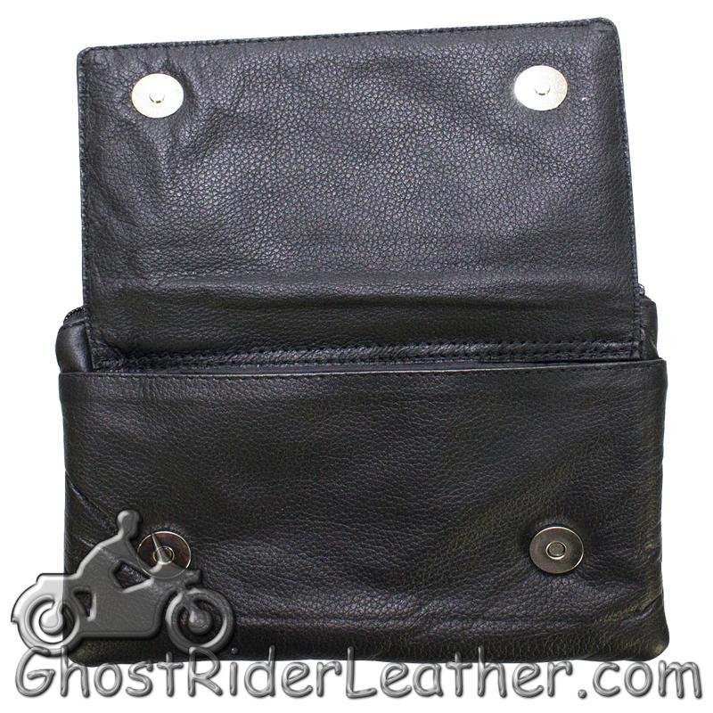 Belt Bag - Naked Leather - Pink Sugar Skull - Handbag - BAG35-EBL19-PINK-DL - Image 4
