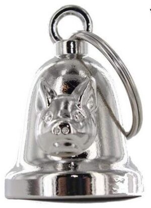 Hog - Pig - Motorcycle Ride Bell - SKU GRL-BLC27-DL