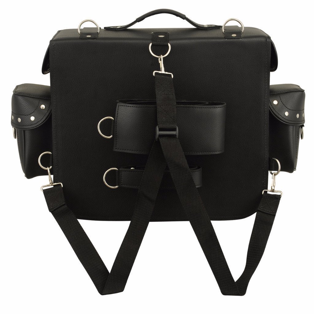 Leather Motorcycle Bag | FIBAG8005 - Image 5