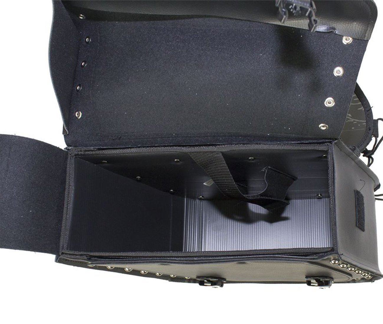 Saddlebags - PVC - Studs - Gun Pockets - Motorcycle Luggage - C-SD4090-PV-DL - Image 6