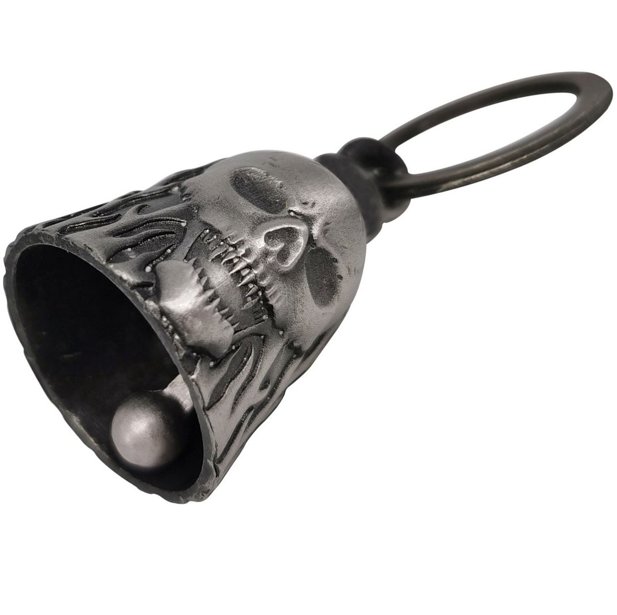 Motorcycle Ride Bell - 3D - Skull - Spirit Bell - Gremlin - DBL11-L-DL - Image 3