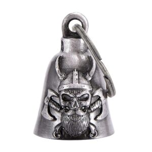 Motorcycle Ride Bell - 3D - Viking Helmet - Skull - Spirit Bell - Gremlin - DBL74-L-DL