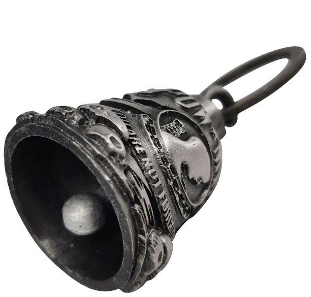 Motorcycle Ride Bell - 3D - POW MIA - Not Forgotten - Spirit Bell - Gremlin - DBL9-L-DL - Image 2