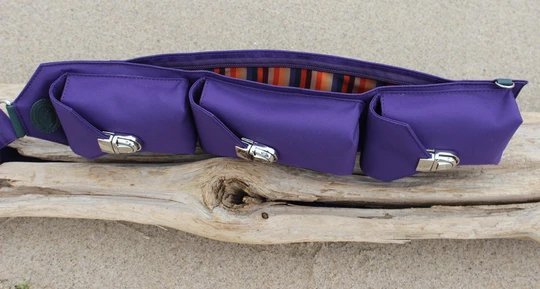 Purple Microfiber Freedom Sling - SKU DS10113-DS - Image 3