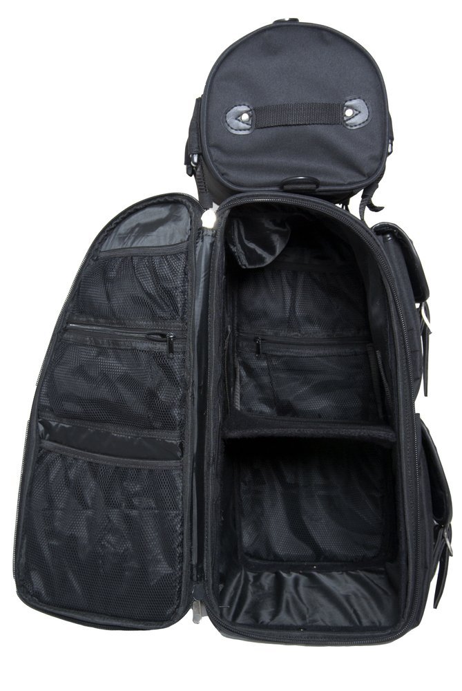 Updated Sissy Bar Bag - Motorcycle Luggage - Gear - DS391-DS - Image 2