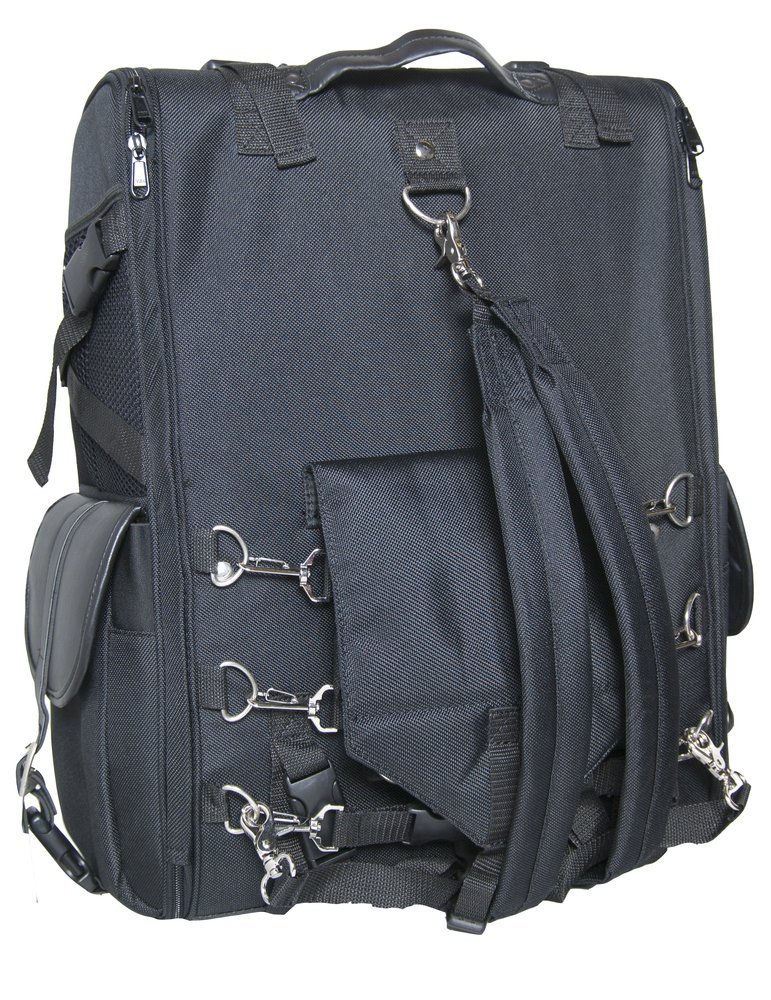 Updated Sissy Bar Bag - Studs - Motorcycle Luggage - Gear - DS391S-DS - Image 4