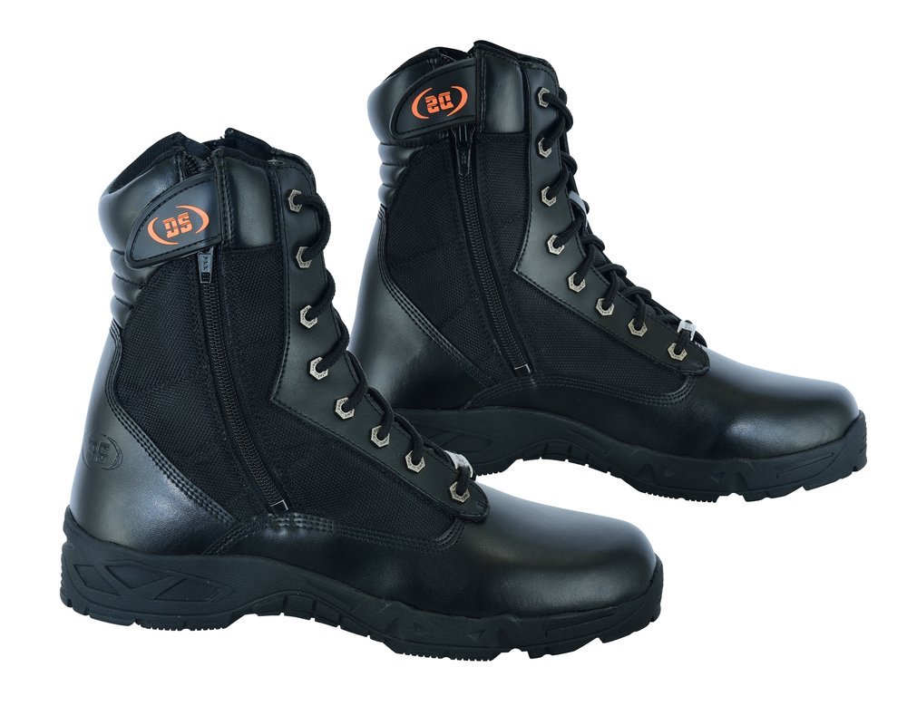 Men's Black 9 Inch Tactical Boots - Medium Width - DS9782-DS