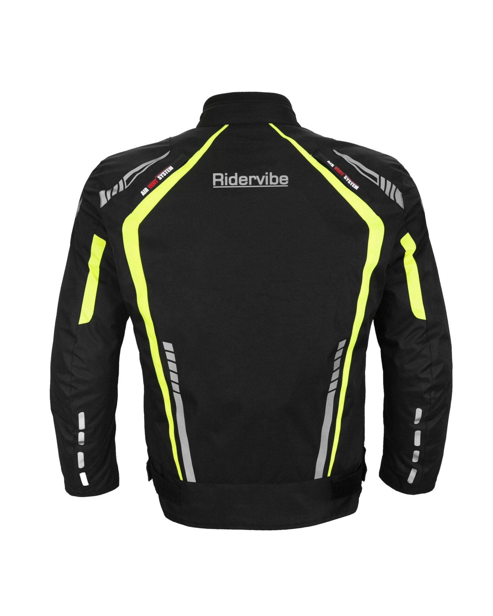 Motorcycle Jacket - Men's - Racer - Nylon Mesh - FS-SP1301-NEON-DL - Image 2