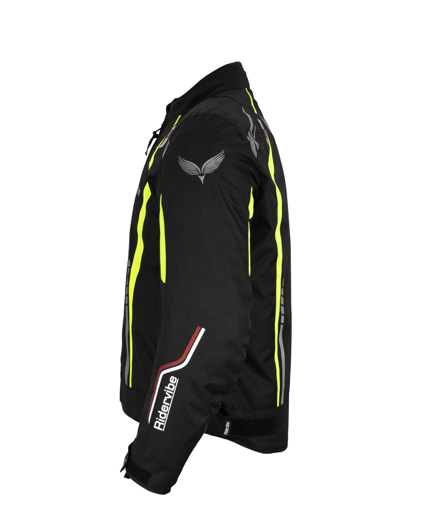Motorcycle Jacket - Men's - Racer - Nylon Mesh - FS-SP1301-NEON-DL - Image 9