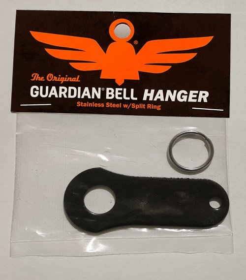 Bell Hanger - Black - Motorcycle Guardian Bell - GB-BELL-H-BLK-DS
