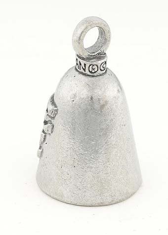 Love Life - Pewter - Motorcycle Guardian BellĀ® - Made In USA - SKU GB-LOVE-LIFE-DS - Image 2
