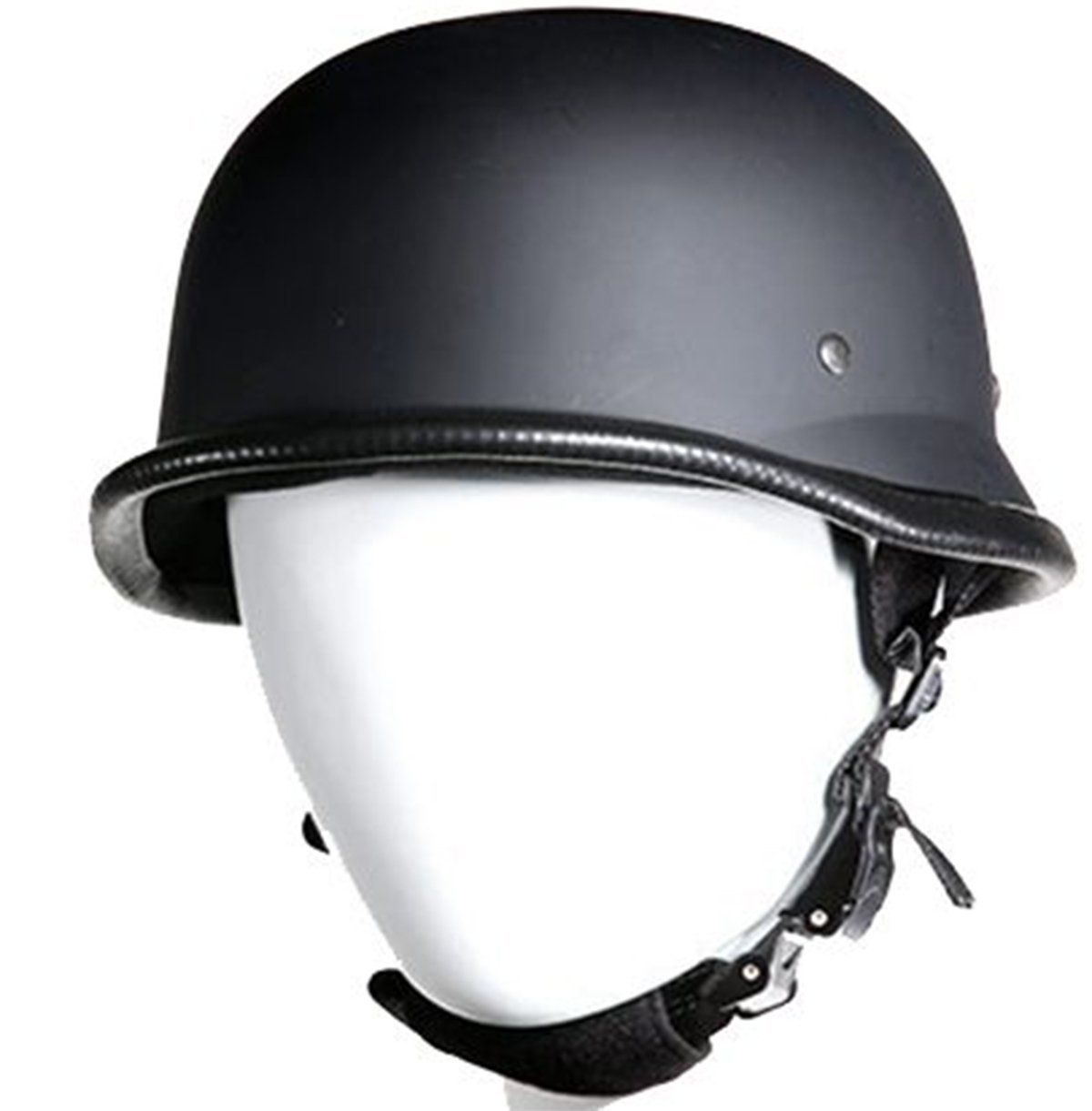 Novelty Motorcycle Helmet - Flat or Gloss Black - German - Spike - Kit - H402-502-SP400-KIT-DL - Image 4