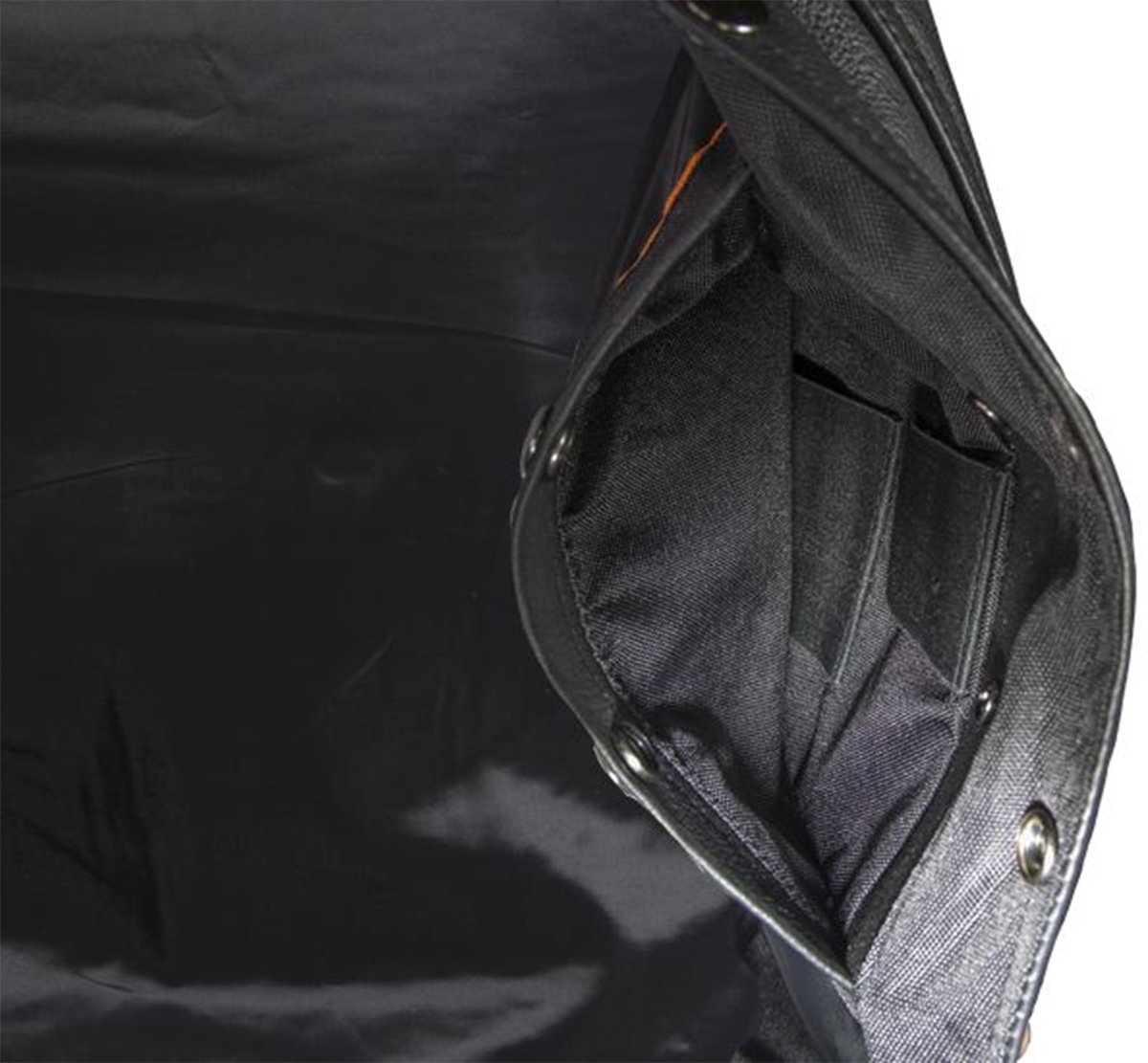 Leather Motorcycle Vest - Men's - Club Style - Gun Pockets - Up To Size 64 - MV8014-11-DL - Image 18