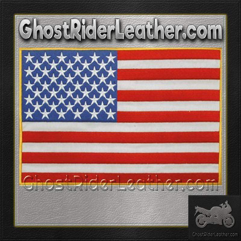 American Flag - USA Flag - Vest or Jacket Patch - PAT-B102-DL - Image 2