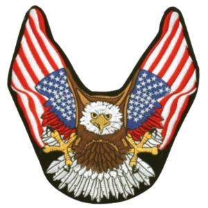 American Flag Eagle Patch for Vests