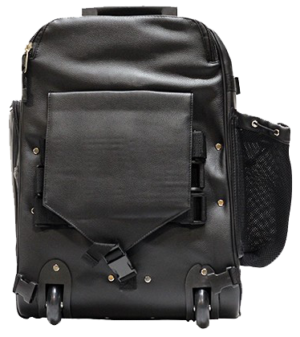 Motorcycle Sissy Bar Bag with Wheels - Biker Gear Bags - SB6001-DL