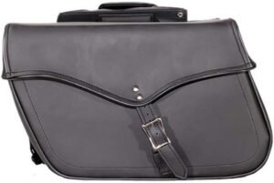 Saddlebags - PVC - Slanted - Heat Protection - Motorcycle - SD1482-PV-DL