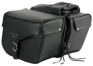 Saddlebags - Single Buckle Design - Motorcycle Luggage - SD1483-PV-DL