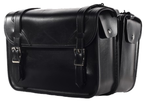 Saddlebags  - PVC - Zip Off - Motorcycle Storage - SD4072-PV-DL
