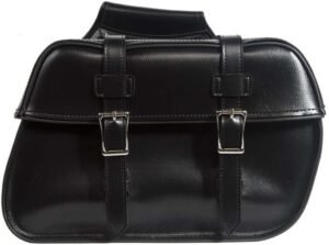 Saddlebags - PVC - With Hook - Motorcycle Storage - SD4079-HOOK-DL