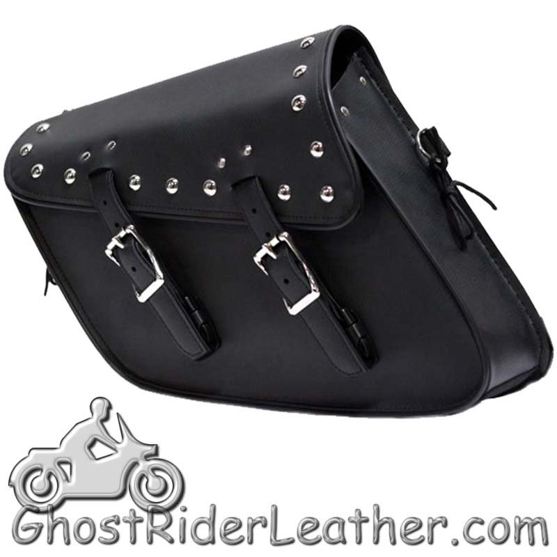 Swing Arm Bag - PVC - Right - Studs - Motorcycle Storage - SD4093-STUD-SOLO-DL - Image 7