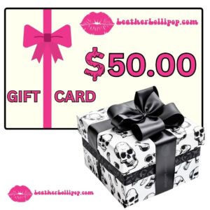 Gift Card for Leather Lollipop Biker Leather Apparel and Helmets