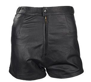 Leather Shorts Skort - Women's - Biker Chick - SK959-DL - Image 2