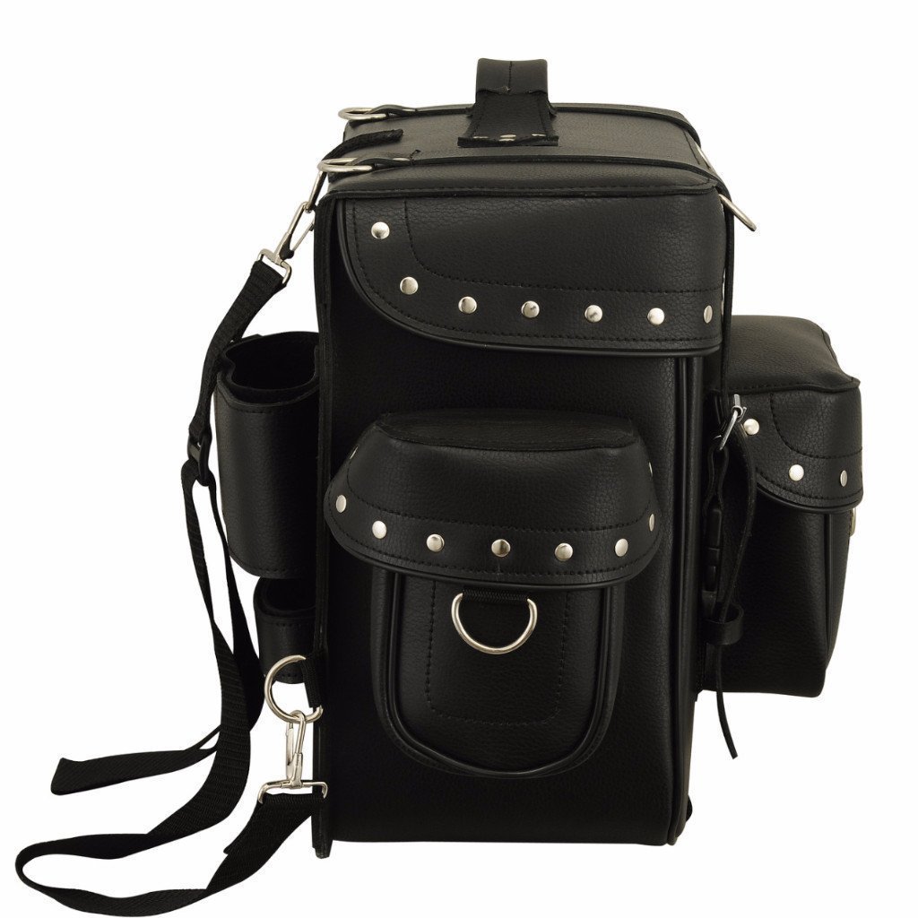 Leather Motorcycle Bag | FIBAG8005 - Image 4