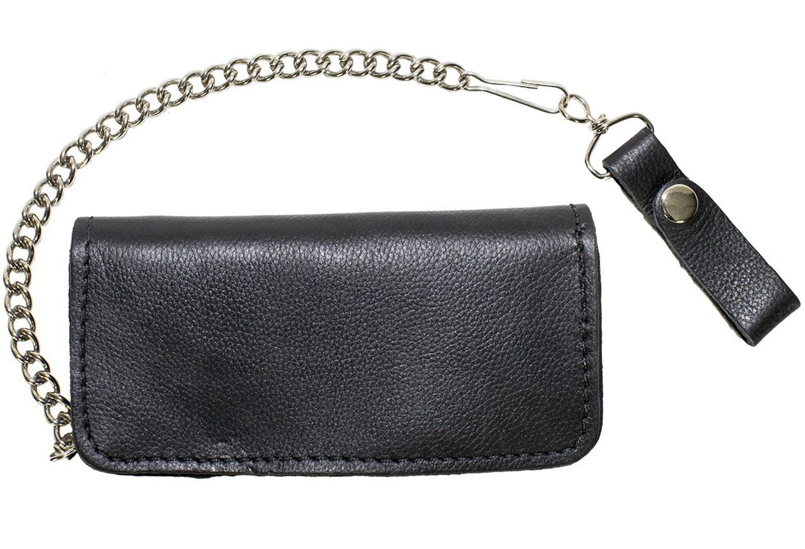 Leather Chain Wallet -Live To Ride - Heavy Duty Bifold - WALLET2-11HD-DL - Image 3