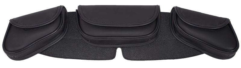 Motorcycle Windshield Bag Set - 3 Compartments - WS24-DL