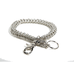 Wallet Chain for Biker Wallets - 20" - Silver Color - Motorcycle Accessories - WTC4-DL