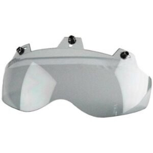 3 Snap Shorty Shield - Hard Coated - Smoke - Motorcycle Helmet Accessories - 02-301-DS