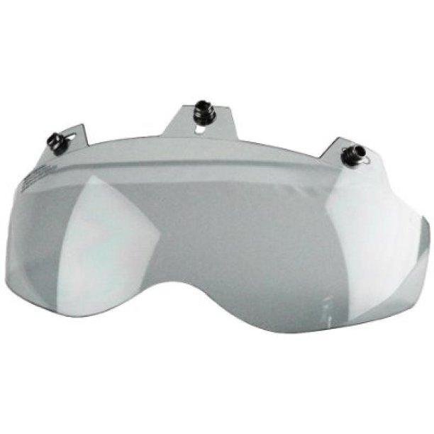 3 Snap Shorty Shield - Hard Coated - Smoke - Motorcycle Helmet Accessories - 02-301-DS