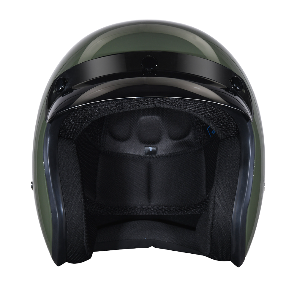 DOT Motorcycle Helmet - 2nd Amendment Seal - Open Face - Cruiser - DC6-1789-DH - Image 3