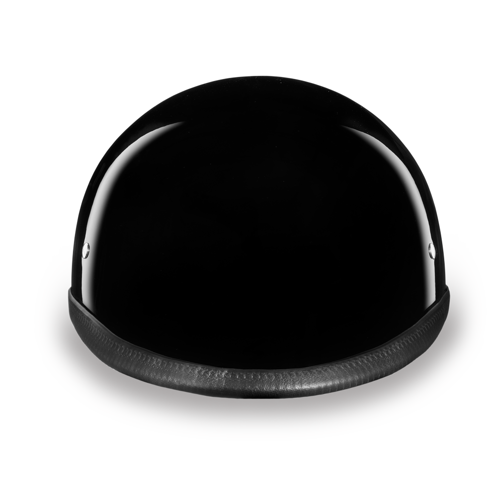 DOT Motorcycle Helmet - Gloss Black - Jockey Hawk Polo - H1-A-DH - Image 6