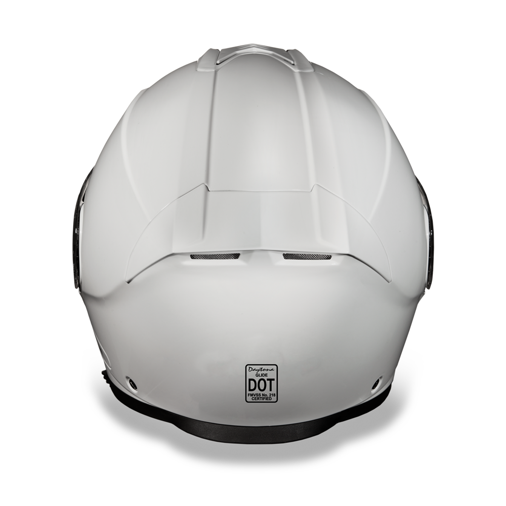 DOT Motorcycle Helmet - High Gloss White - Modular - Full Face - MG1-C-DH - Image 6