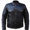 Men's Leather Shirt Jacket - Durango Gray - 6643-AGR-UN
