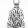 Carousel - Pewter - Motorcycle Guardian Bell - Made In USA - SKU GB-CAROUSEL-DS
