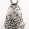Highway To Hell - Skull - Pewter - Motorcycle Guardian Bell® - Made In USA - SKU GB-HIGHWAY-TO-H-DS