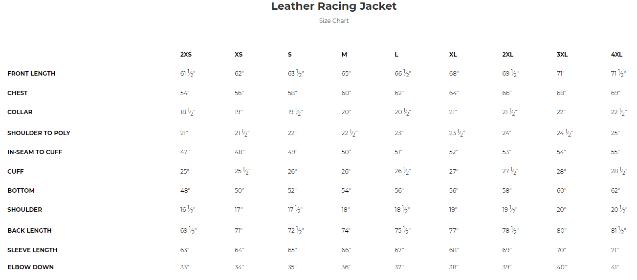 Men's PowerSports Leather Racing Jacket - White and Black - AT-1104-BW-FM